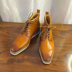 NEW! Maison Forte Citadel Leather Boot